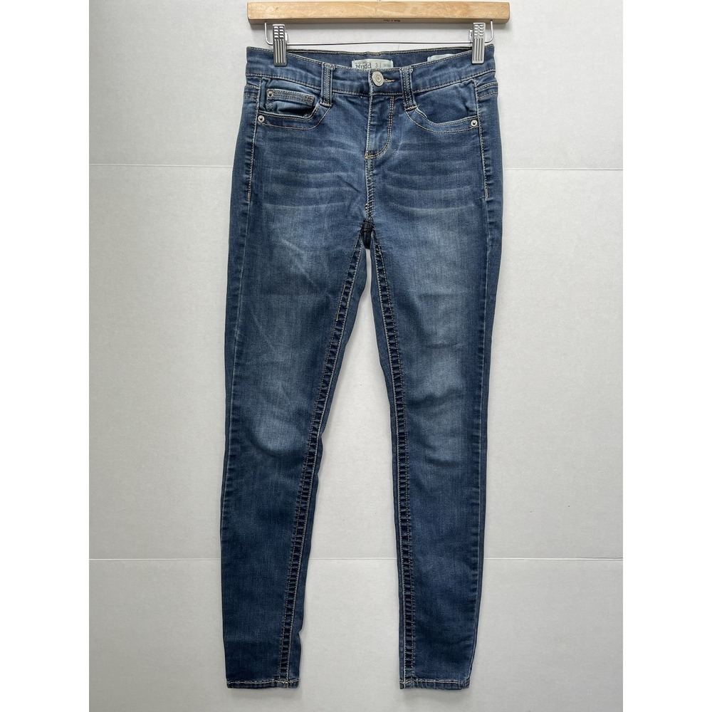 * Mudd Women's Juniors Size 3Skinny Blue Jeans 5 Pocket‎ Stretch
